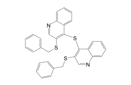 3-(benzylthio)-4-[[3-(benzylthio)-4-quinolyl]thio]quinoline
