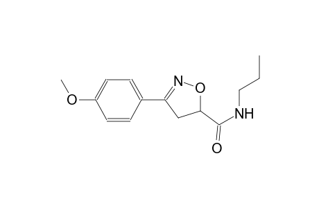 5-isoxazolecarboxamide, 4,5-dihydro-3-(4-methoxyphenyl)-N-propyl-