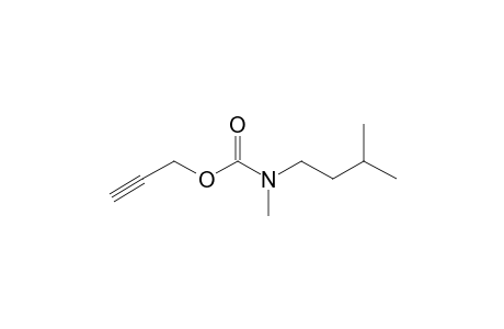 Carbamic acid, N-methyl-N-(3-methylbutyl)-, propargyl ester