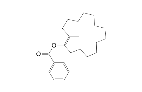 1-Cyclopentadecen-1-ol, 2-methyl-, benzoate, (Z)-