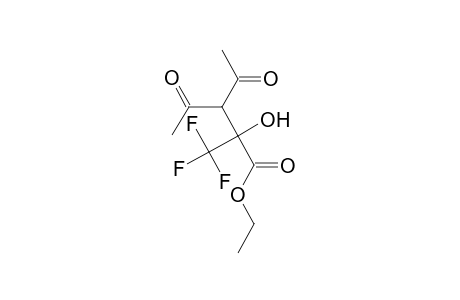 pentanoic acid, 3-acetyl-2-hydroxy-4-oxo-2-(trifluoromethyl)-, ethyl ester