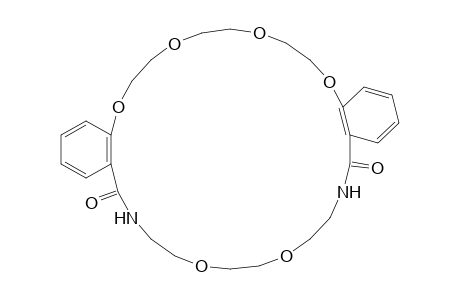 2,5,8,11,22,25-Hexaoxa-18,29-diaza-tricyclo[28.4.0.0*12,17*]tetratriaconta-1(30),12(17),13,15,31,33-hexaene-19,28-dione