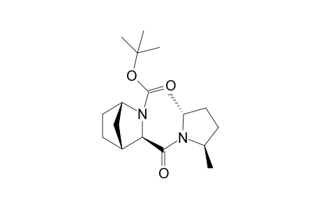 (1S,3R,4R)-N-tert-Butoxycarbonyl-3-[N-(trans-(2R,5R)-2,5-dimethyl)pyrrolidinyl]carbonyl-2-azabicyclo[2.2.1]heptane