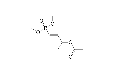 acetic acid [(E)-3-dimethoxyphosphoryl-1-methyl-prop-2-enyl] ester