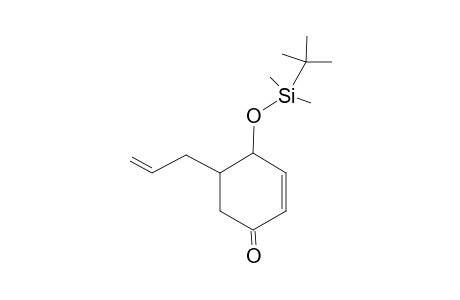 1-[(t-Butyldimethylsilyl)oxy]-6-(prop-2'-enyl)-4-oxocyclohex-2-ene
