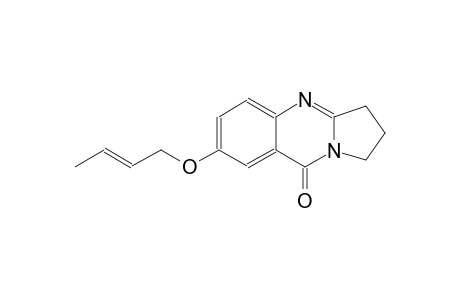 pyrrolo[2,1-b]quinazolin-9(1H)-one, 7-[(2E)-2-butenyloxy]-2,3-dihydro-