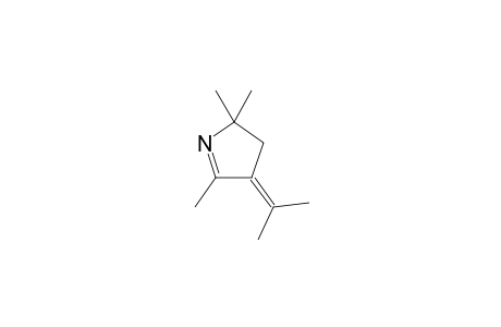 2H-Pyrrole, 3,4-dihydro-2,2,5-trimethyl-4-(1-methylethylidene)-