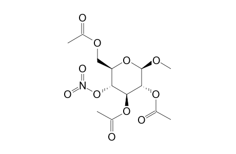 methyl beta-D-glucopyranoside, 2,3,6-triacetate 4-nitrate