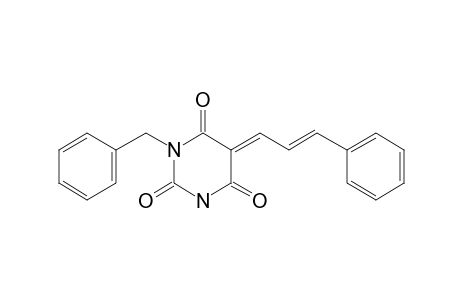 (E)-1-Benzyl-5-[(E)-3-phenylallylidene]pyrimidine-2,4,6(1H,3H,5H)-trione