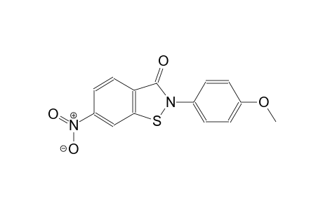 1,2-benzisothiazol-3(2H)-one, 2-(4-methoxyphenyl)-6-nitro-