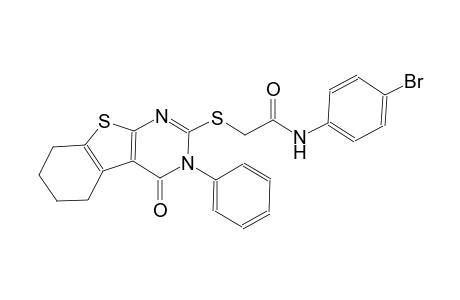 acetamide, N-(4-bromophenyl)-2-[(3,4,5,6,7,8-hexahydro-4-oxo-3-phenylbenzo[4,5]thieno[2,3-d]pyrimidin-2-yl)thio]-