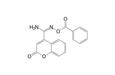 N-Benzoyloxy-2-oxo-2h-[1]benzopyran-4-carboxamide oxime