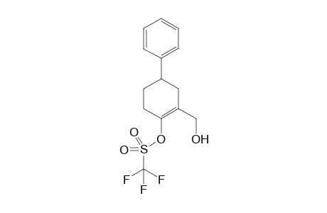 2-(Hydroxymethyl)-4-phenyl-1-cyclohexenyl trifluoromethanesulfonate