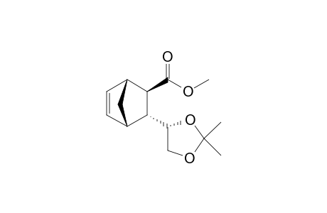 (1R,2R,3R,4S)-3-[(4S)-4-(2,2-Dimethyl-1,3-dioxolo)]-2-methoxycarbonylbicyclo[2.2.1]hept-5-ene