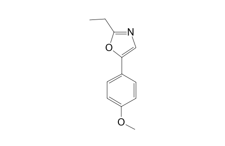2-Ethyl-5-p-methoxyphenyloxazole
