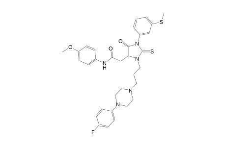 4-imidazolidineacetamide, 3-[3-[4-(4-fluorophenyl)-1-piperazinyl]propyl]-N-(4-methoxyphenyl)-1-[3-(methylthio)phenyl]-5-oxo-2-thioxo-