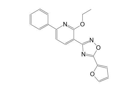 2-ethoxy-3-[5-(2-furyl)-1,2,4-oxadiazol-3-yl]-6-phenylpyridine