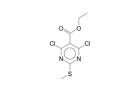 Ethyl 4,6-dichloro-2-(methylthio)pyrimidine-5-carboxylate