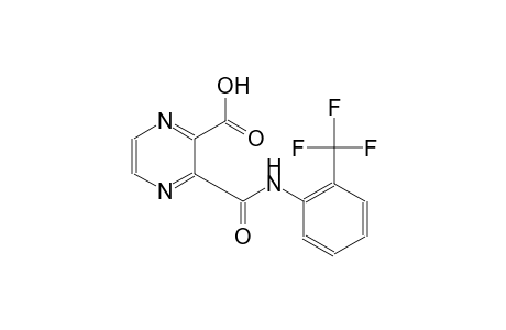 2-pyrazinecarboxylic acid, 3-[[[2-(trifluoromethyl)phenyl]amino]carbonyl]-