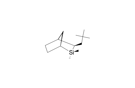 2,2-DIMETHYL-3-EXO-NEOPENTYL-2-SILABICYCLO-[2.2.1]-HEPTANE