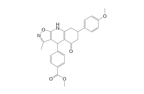 benzoic acid, 4-[4,5,6,7,8,9-hexahydro-7-(4-methoxyphenyl)-3-methyl-5-oxoisoxazolo[5,4-b]quinolin-4-yl]-, methyl ester