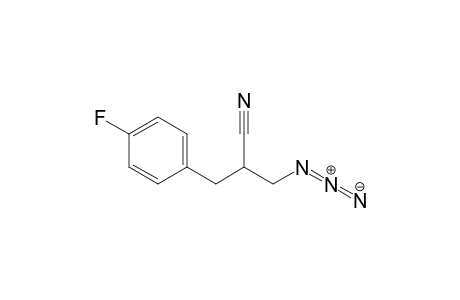 .beta.-Azido-alpha.-(p-fluorophenylmethyl)propionitrile