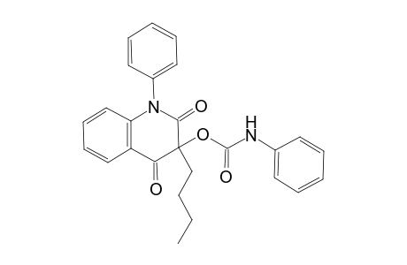 3-Butyl-1,2,3,4-tetrahydro-2,4-dioxo-1-phenylquinolin-3-yl Phenylcarbamate