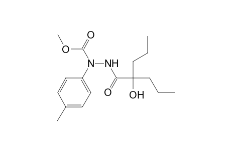 Pentanehydrazide, 2-hydroxy-N2-(methoxycarbonyl)-N2-(4-methylphenyl)-2-propyl-