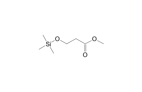 METHYLESTER-(3-HYDROXY-TRIMETHYLSILYL)-PROPIONIC-ACID