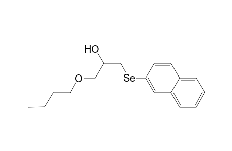 1-Butoxy-3-(2-naphthyl)selenopropane-2-ol