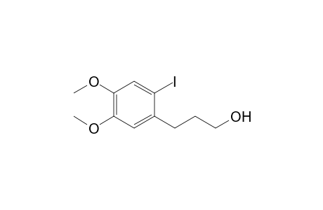 3-(2-Iodo-4,5-dimethoxyphenyl)propan-1-ol