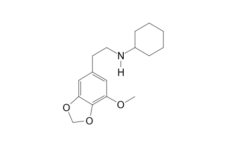 N-Cyclohexyl-3-methoxy-4,5-methylenedioxyphenethylamine