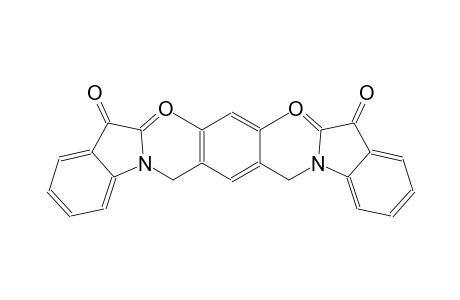 1-{5-[(2,3-dioxo-2,3-dihydro-1H-indol-1-yl)methyl]-2,4-dimethylbenzyl}-1H-indole-2,3-dione