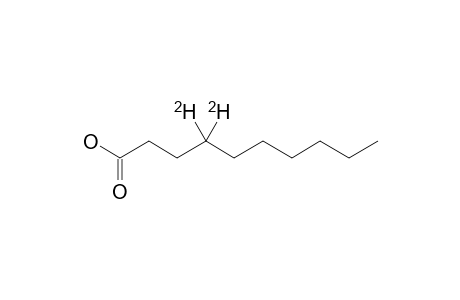 [4-(2)-H-(2)]-DECANOIC-ACID;DOUBLY-LABELED