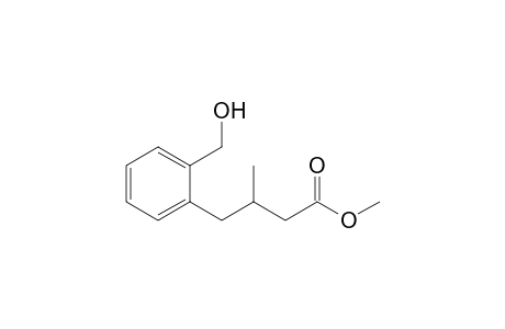 Methyl 4-(2-hydroxymethylphenyl)-3-methylbutanoate