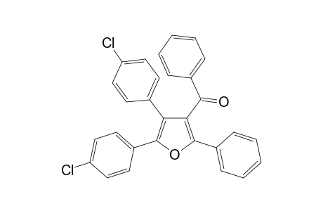 (4,5-bis(4-chlorophenyl)-2-phenylfuran-3-yl)(phenyl)methanone