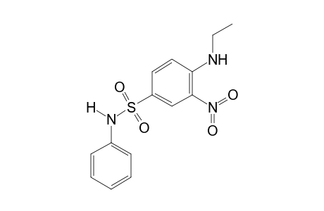 Benzenesulfonamide, 4-ethylamino-3-nitro-N-phenyl-