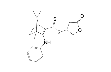 (4RS)-4-{[(1R,4S)-2-N-Phenylamino-1,7,7-trimethylbicyclo[2.2.1]hept-2-en-3-yl](thiocarbonyl)thio}-4,5-dihydro-2(3H)-furanone