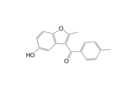 (5-hydroxy-2-methyl-1-benzofuran-3-yl)(4-methylphenyl)methanone