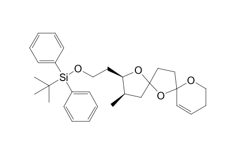 2-[2'-(t-Butyldiphenylsilyl)oxyethyl]-3-methyl-1,6,8-trioxa-dispiro[4.1.5.2]tetradec-1-ene