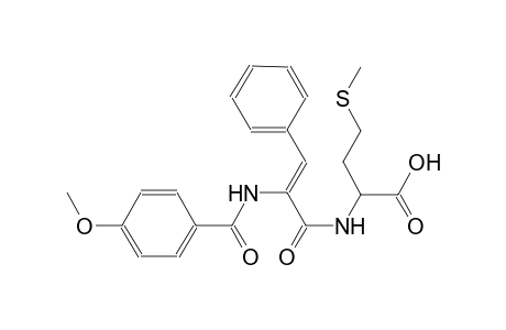 homocysteine, N-[(2Z)-2-[(4-methoxybenzoyl)amino]-1-oxo-3-phenyl-2-propenyl]-S-methyl-