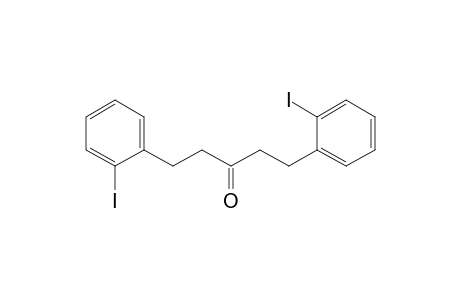 3-Pentanone, 1,5-bis(2-iodophenyl)-