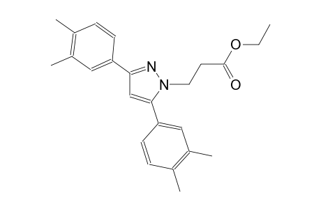 ethyl 3-[3,5-bis(3,4-dimethylphenyl)-1H-pyrazol-1-yl]propanoate