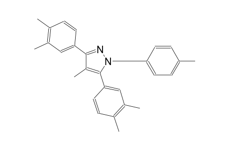 3,5-bis(3,4-dimethylphenyl)-4-methyl-1-(4-methylphenyl)-1H-pyrazole