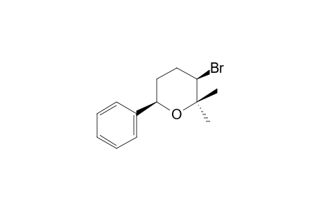 (3R,6R)-3-bromo-2,2-dimethyl-6-phenyloxane