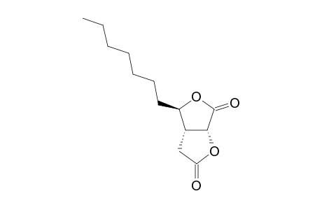 (1R,5R,6R)-6-HEPTYL-2,7-DIOXA-BICYCLO-[3.3.0]-OCTAN-3,8-DIONE