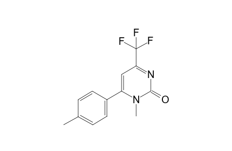 1-Methyl-6-(4-methylphenyl)-4-(trifluoromethyl)pyrimidin-2(1H)-one