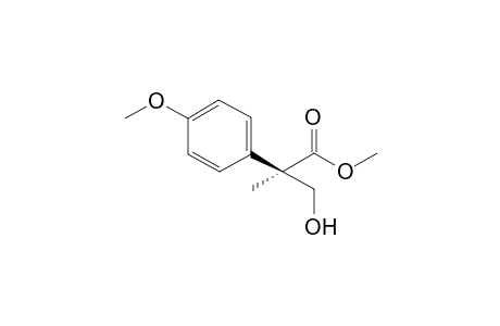 (2R)-3-hydroxy-2-(4-methoxyphenyl)-2-methyl-propionic acid methyl ester