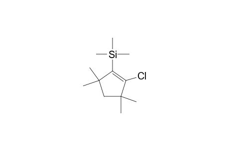 1-CHLORO-3,3,5,5-TETRAMETHYL-2-(TRIMETHYLSILYL)-CYCLOPENTENE