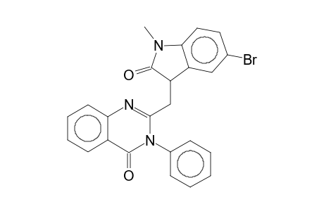 2-[(5-Bromo-1-methyl-2-oxo-3-indolinyl)methyl]-3-phenyl-4(3H)-quinazolinone